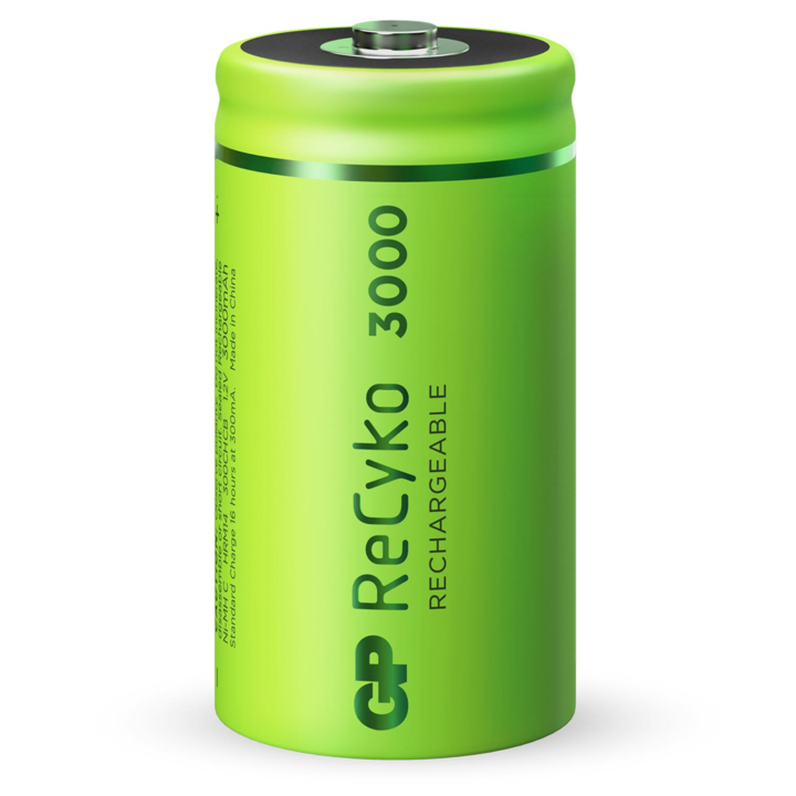 Produktbild GP Batteries ReCyko (2 Stk., C, 3000 mAh)