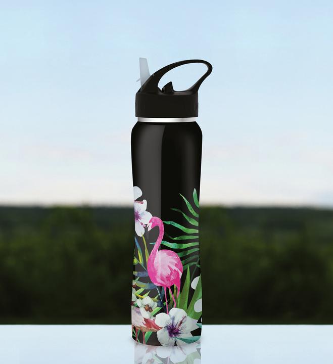 Actual product image The Steel Bottle " – Thermoflasche MW #48 Flamingo" (0.50 l)