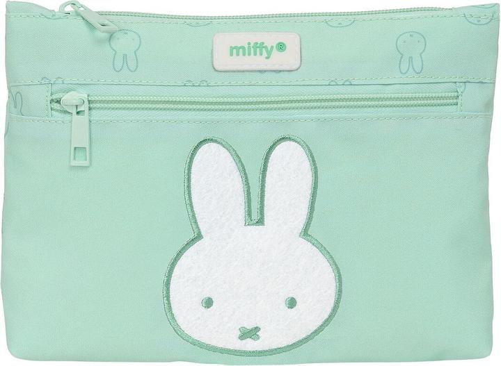 Smiffys Zweifaches Mehrzweck-Etui Miffy Menta Minze 23 x 16 x 3 cm
