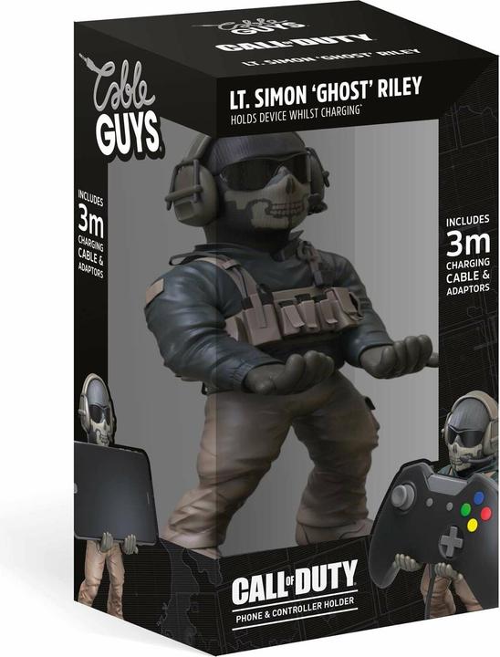 Image du produit Activision Cable Guy Call of Duty : Ghost 20 cm (Xbox 360, Mac, PS4, Switch, PS5, Xbox One S, PC, Xbox Series X)