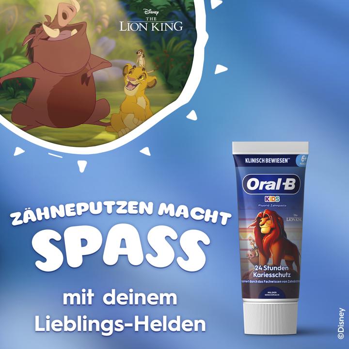 Produktbild Oral-B Kids Lion King (60 ml)