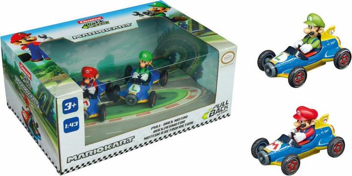 Image du produit Revell Super Mario Pull Back voiture de course Mach 8