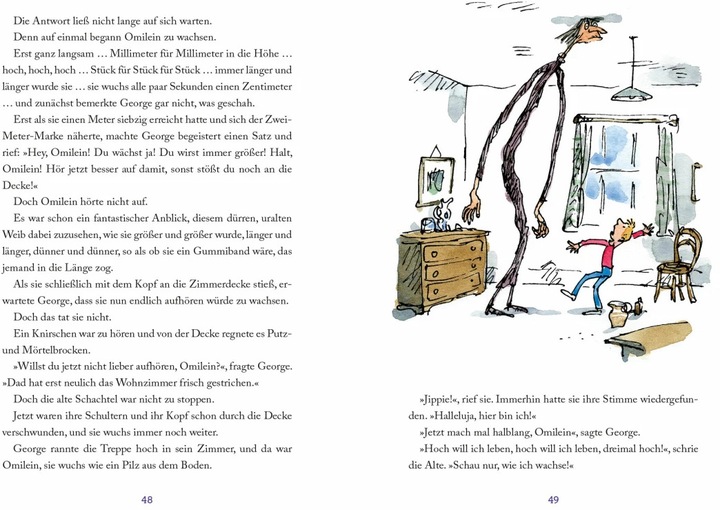 Produktbild George und das Wundermittel (Deutsch, Roald Dahl, Sabine Ludwig, Quentin Blake, Emma Ludwig, 2023)