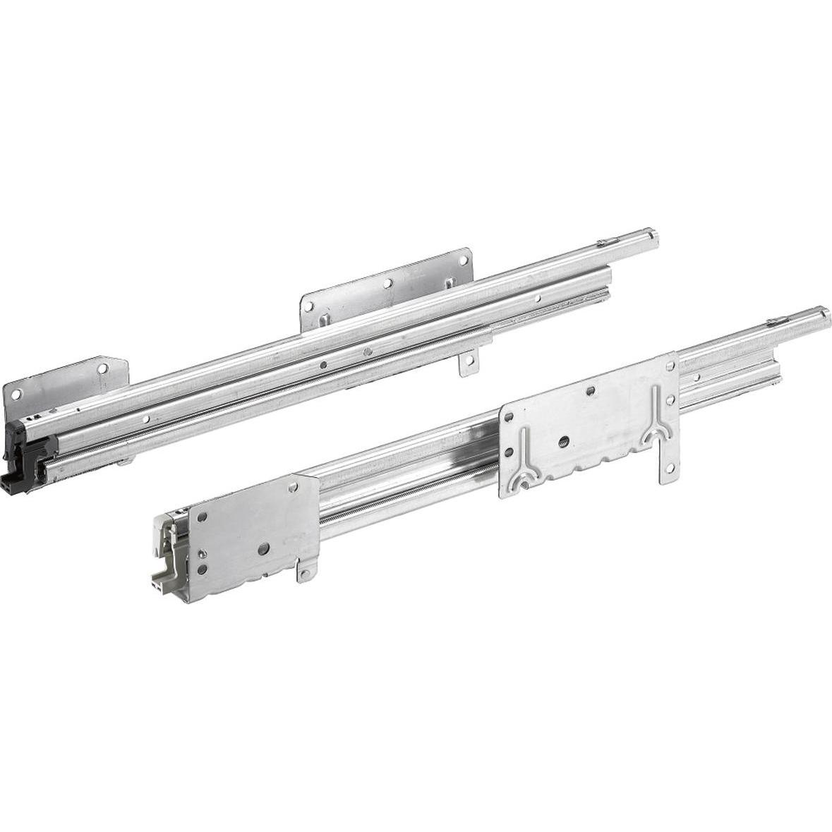 Hettich, Schubladenauszüge, Systema Top 2000 Quadro Duplex 45, rechts, Einbautiefe 730 mm