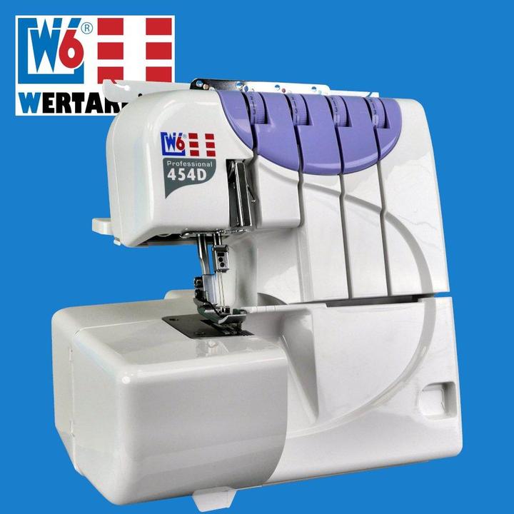 Actual product image W6 Overlock sewing machine N 454D