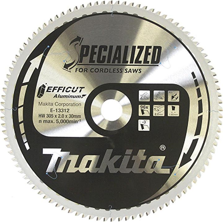 Produktbild Makita E-13312 Efficut Sägeblatt 305x30x96Z