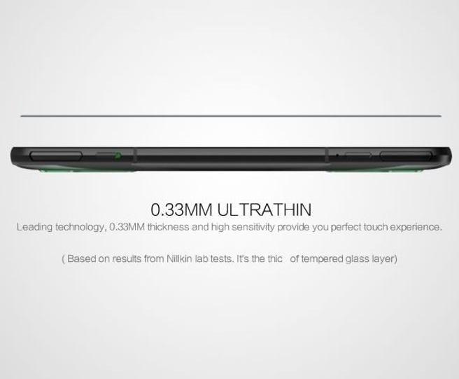 Actual product image Nillkin CP+ Pro protective glass screen protector (1 Piece, Xiaomi Black Shark 3)