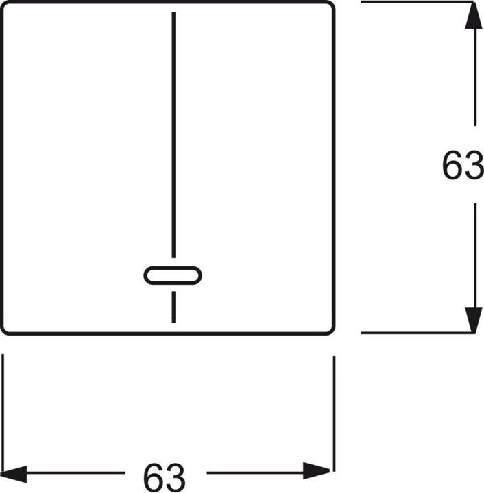 Produktbild Busch-Jaeger Bedienelement (65 mm)