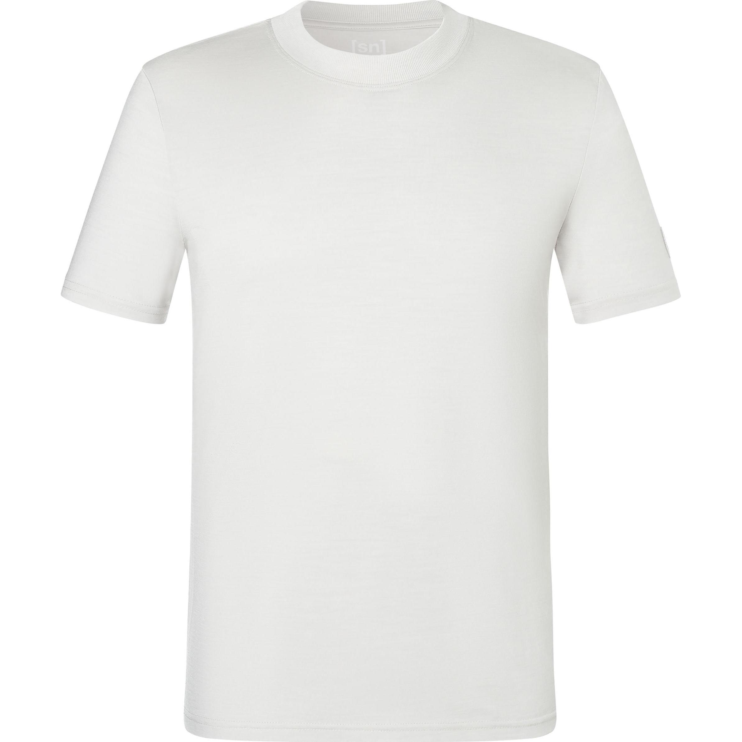 Super Natural, Herren, Shirt, Casual Rib Bio J, Weiss, (L)