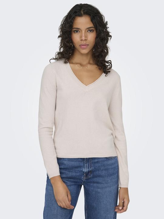 Produktbild Only Onlloyal Life Ls V-Neck Pullo Knt Noos (S)