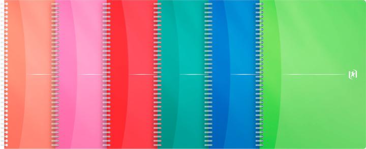 Produktbild Oxford Spiralbuch MyColours (A4, Kariert, Harter Einband)