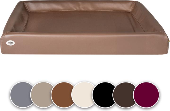 Sabro KUDDE Hundebett Kunstleder chocolate XXL (117 x 150 cm) (Hund) -  Galaxus