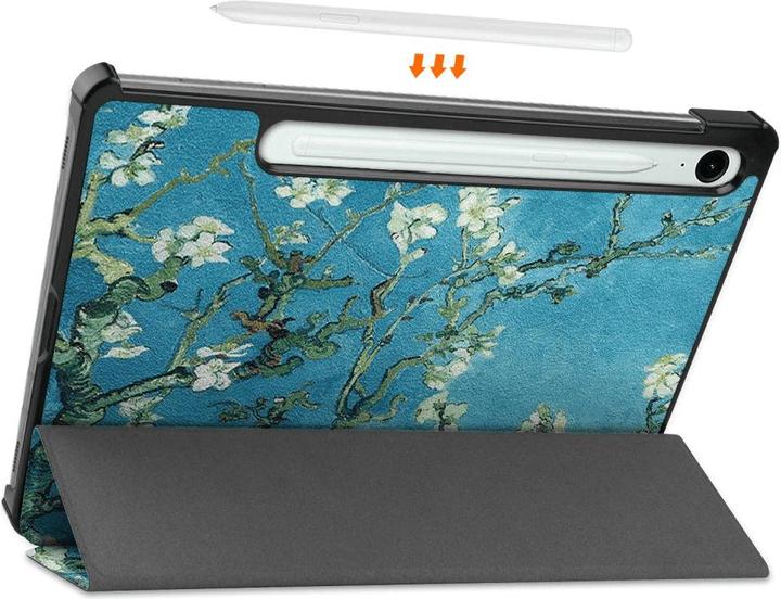 Image du produit Cover-Discount Galaxy Tab S9 FE - Étui Smart Tri-fold Fleurs (Galaxy Tab S9 FE)