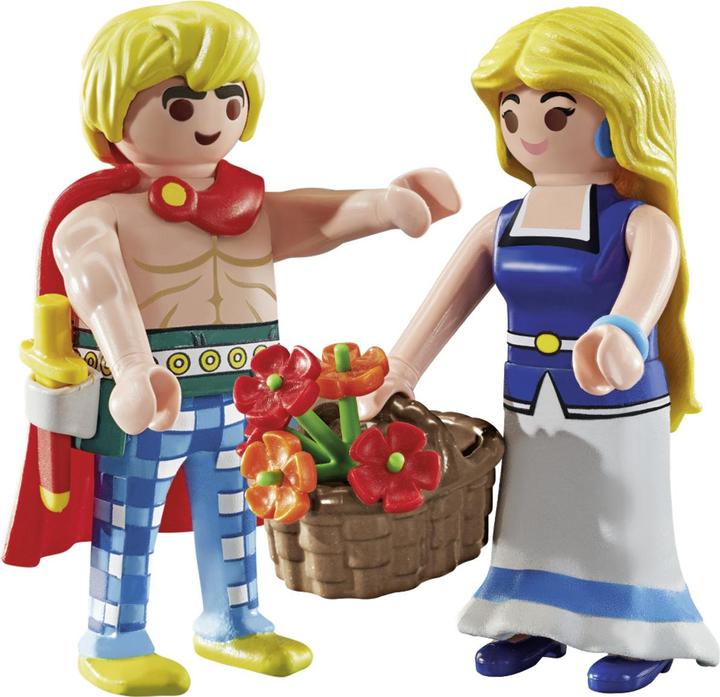 Immagine prodotto Playmobil Asterix: Tragicomix e Falbala (71544, Playmobil Asterix)
