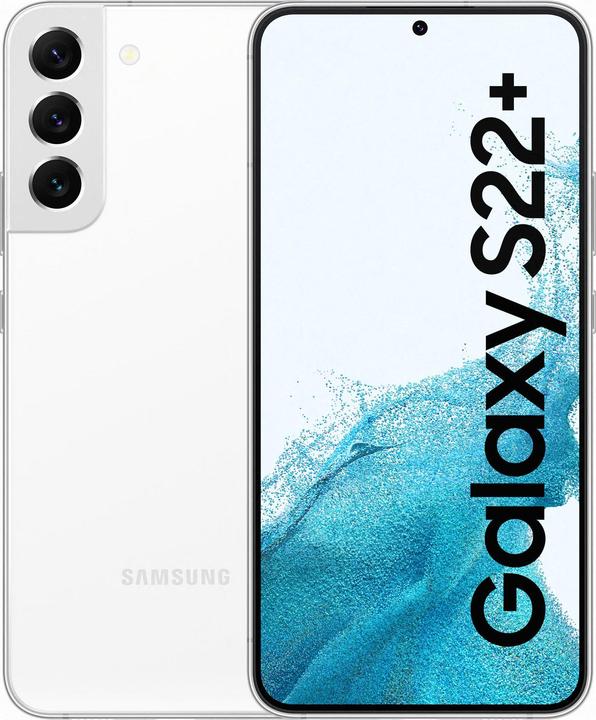 Image du produit Samsung Galaxy S22+ UE (128 Go, Phantom White, 6.60", Double SIM, 5G)