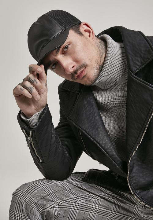 Produktbild Flexfit Synthetic Leather Trucker (One Size)