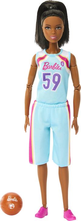 Image du produit Barbie Poupée joueuse de basket-ball Made to Move
