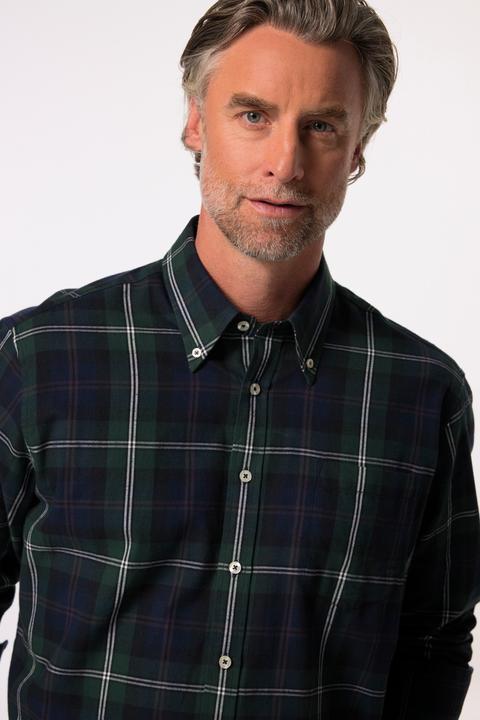 Produktbild Boston Park Karohemd, Langarm, Buttondown-Kragen, Comfort Fit (XXL)