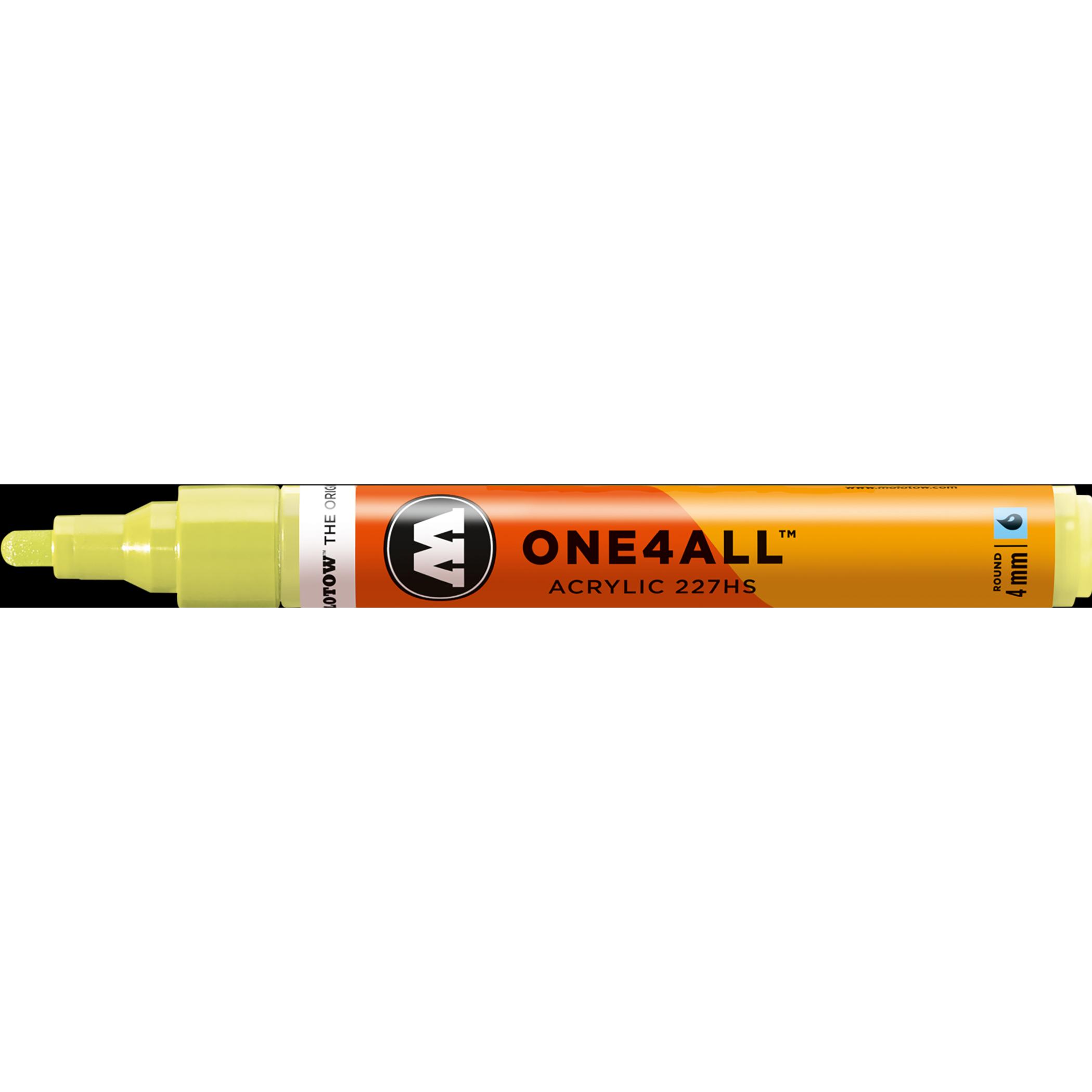 Molotow, Marker, Permanentmarker One4All 227 HS nachfüllbar 4mm giftgrün (Giftgrün, 4 mm, 1 x)