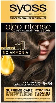 Image du produit Syoss Oleo Intense 5-54 Colorant capillaire brun cendré clair (Frêne clair Marron)