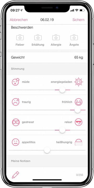 Produktbild FemSense Zyklustracker