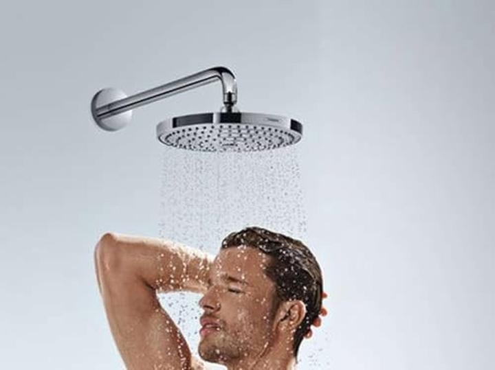 Actual product image hansgrohe Raindance Select S Fixed shower head chrome (2 Beam types, 17 l/min)