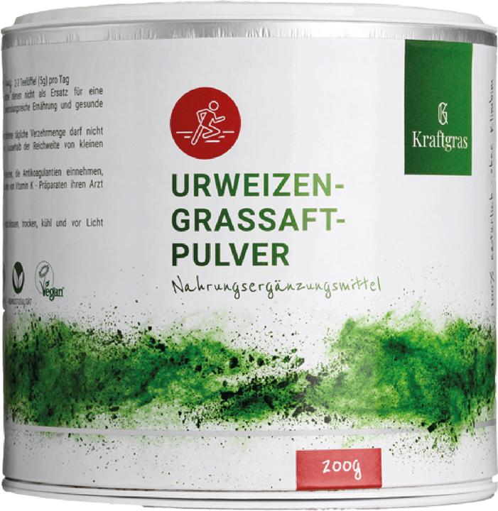 Produktbild Kraftgras Ur-Weizengras-Saftpulver (1 Stück, Pulver, 200 g)