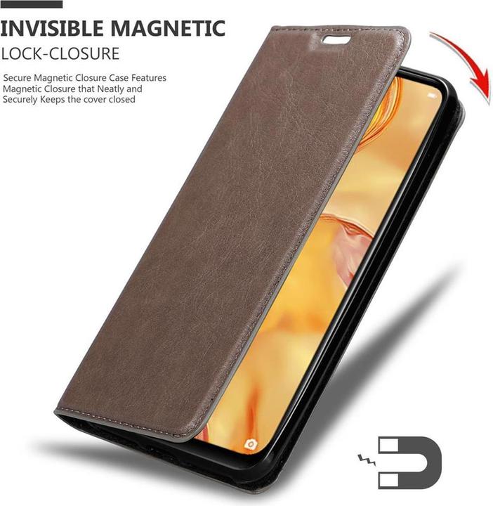 Productafbeelding Cadorabo Boek Onzichtbare Magneethoes (Huawei Nova 7i, Huawei P40 Lite)