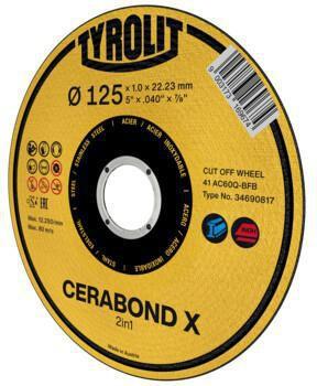 Immagine prodotto Tyrolit Trennscheibe PREMIUM CERABOND X