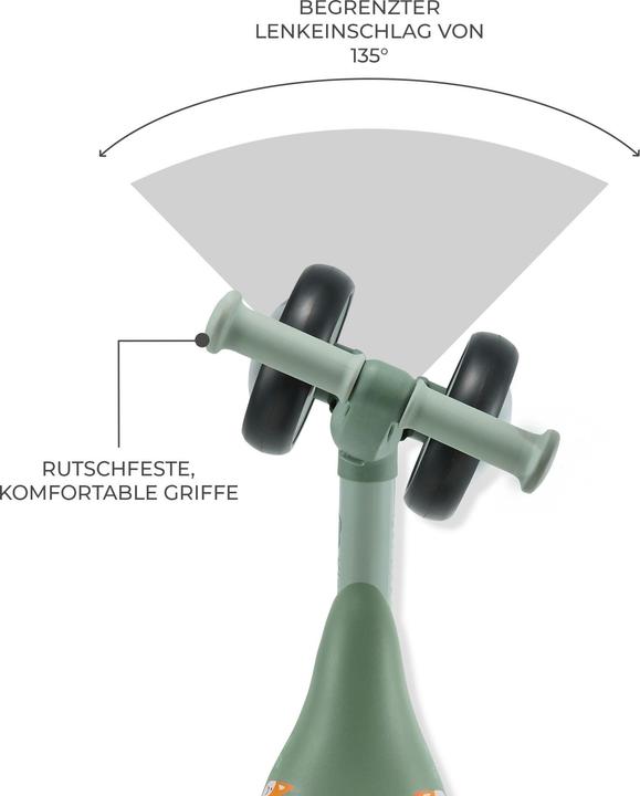 Produktbild KinderKraft mini balance bike CUTIE FLASH Green