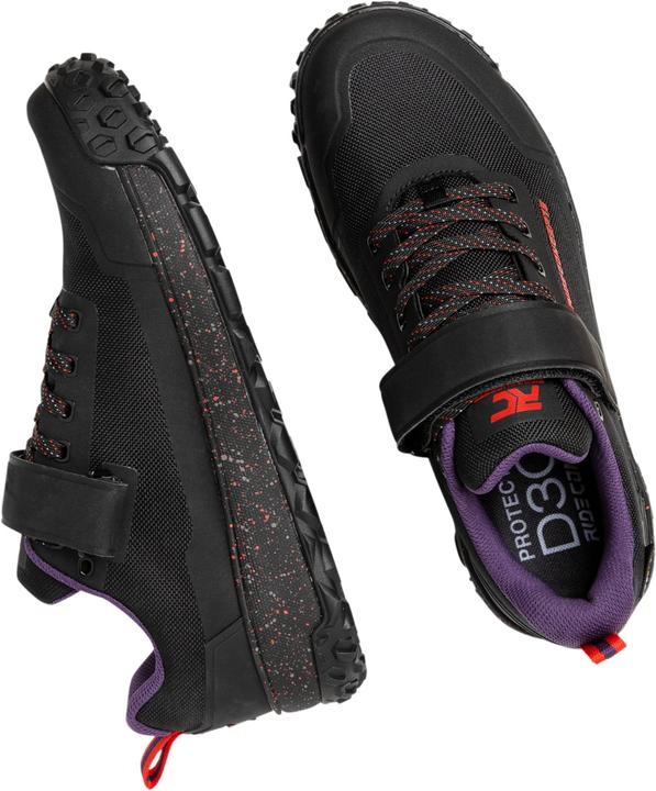 Produktbild Ride Concepts Tallac Clip Schuh Herren schwarz-rot 43 (43)