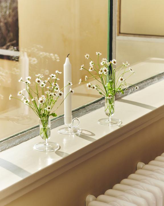 Image du produit HAY Tiny Candleholder Straight - Transparent