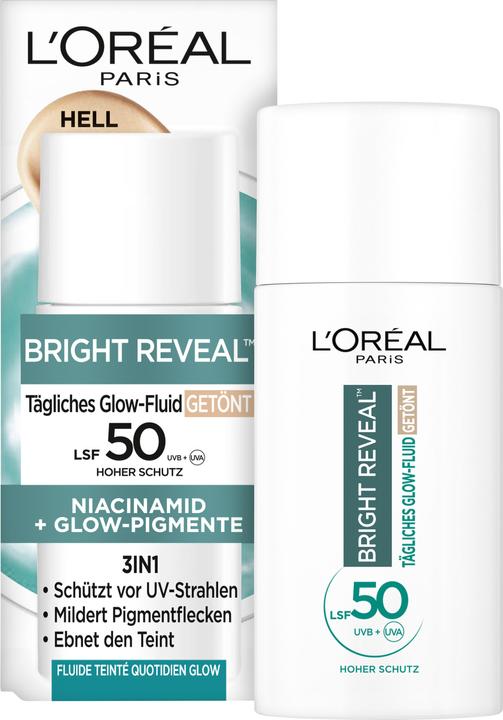Actual product image L'Oréal Paris Bright Reveal (Suntan lotion, SPF 50+, 50 ml, 50 g)