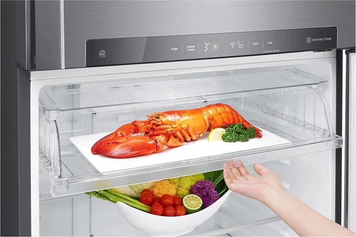 Produktbild LG GTF916PZPYD Kühlschrank mit Gefrierfach Kostenlose Installation 592 L E Edelstahl (592 l)