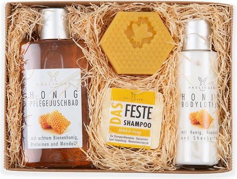 Immagine prodotto TOP Set regalo benessere al miele (Set per la cura del corpo)