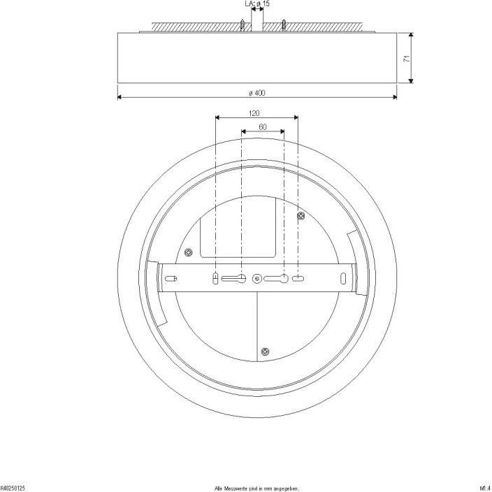Thumbnail - EVN, Wandleuchte + Deckenleuchte, R40250125 (2350 lm)