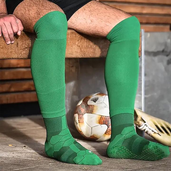 Actual product image NovoSoxx Fussballstulpen One Size Stutzen Tube Socke Röhrensocke Tubxx Grün (One size)