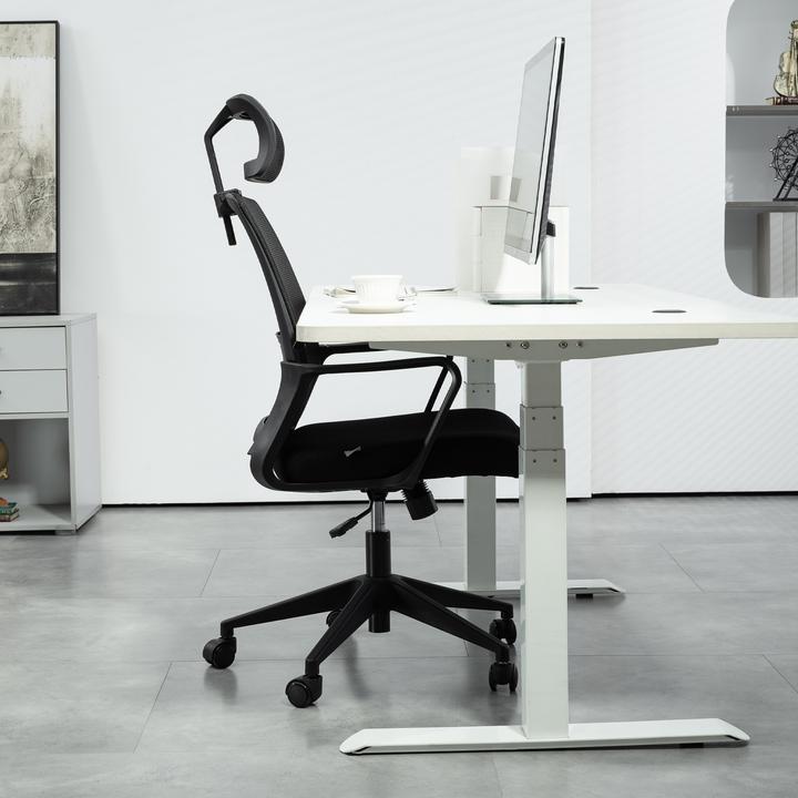 Produktbild Homcom Bürostuhl Mesh Schwarz
