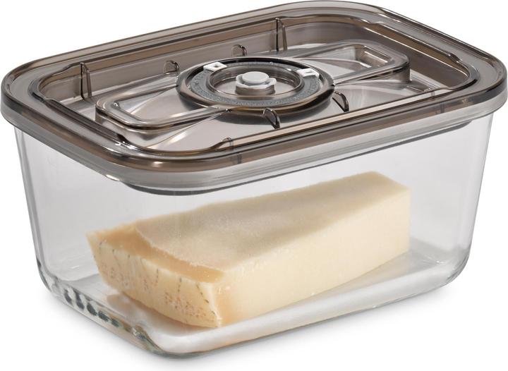 Actual product image Caso VacuBoxx Eco L Glass vacuum container with plastic lid, 1.5 L (1.50 l)