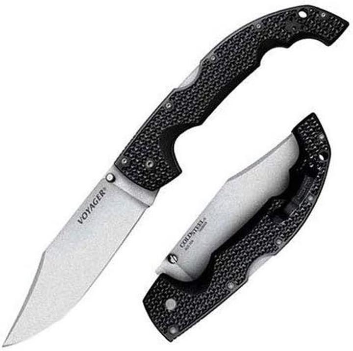 Produktbild Cold Steel Voyager Clip XL Glattschliff AUS 10A (14 cm)