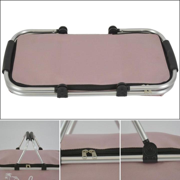 Actual product image Redcliffs Foldable Thermal Travel Basket 35l Pink (35 l)
