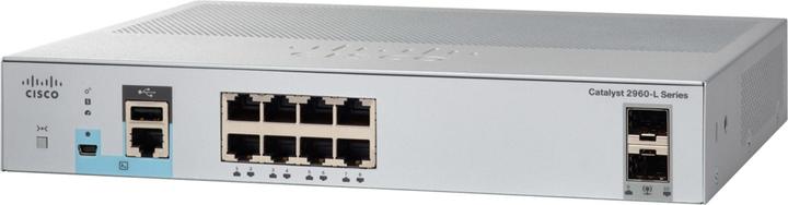 Actual product image Cisco 2960L-8TS-LL: 8 Port LAN Lite Switch (8 ports)