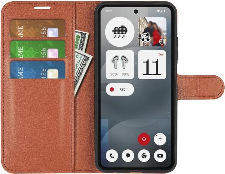 Produktbild Cover-Discount Nothing Phone (3a) - Leder Etui Hülle (Nothing Phone (3a))