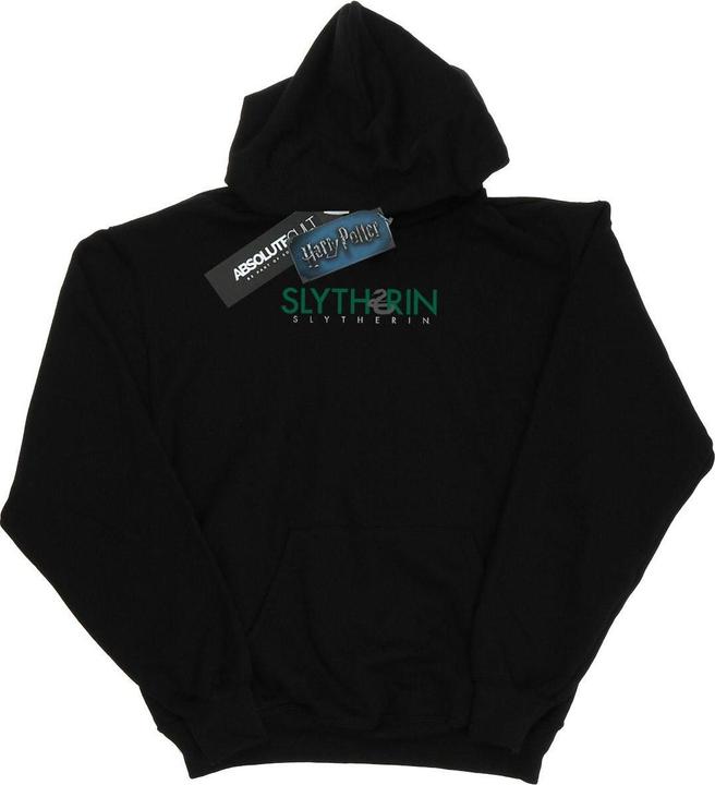 Produktbild Slytherin Text Kapuzenpullover (S)