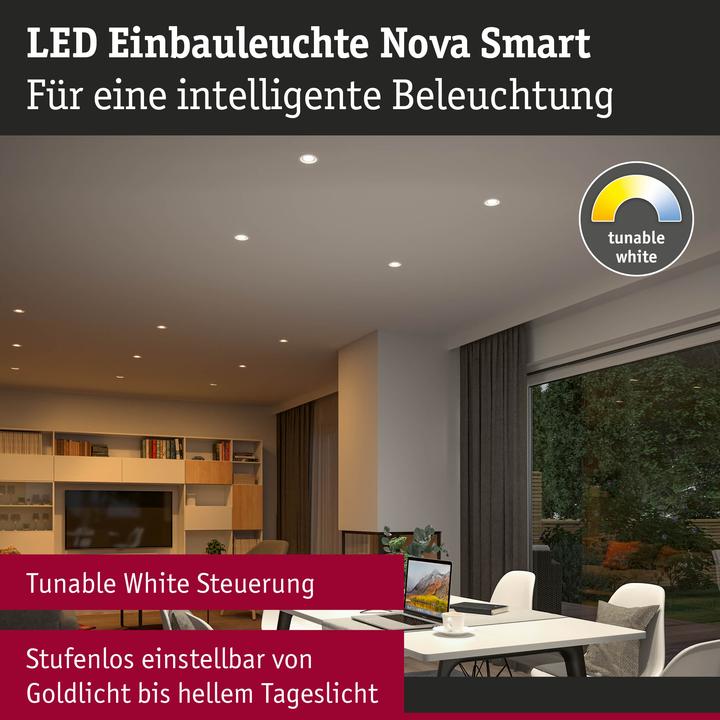 Produktbild Paulmann Einbauleuchte Nova Set Zigbee (500 lm)