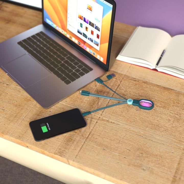 Produktbild MOB Universal Ladekabel 4in1 - Sternzeichen Jungfrau (USB 4.0)