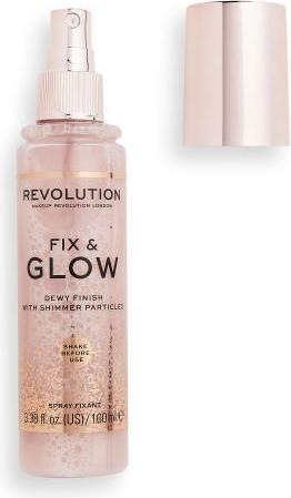 Image du produit Makeup Revolution Fix & Glow Dewy Finish (Transparent)