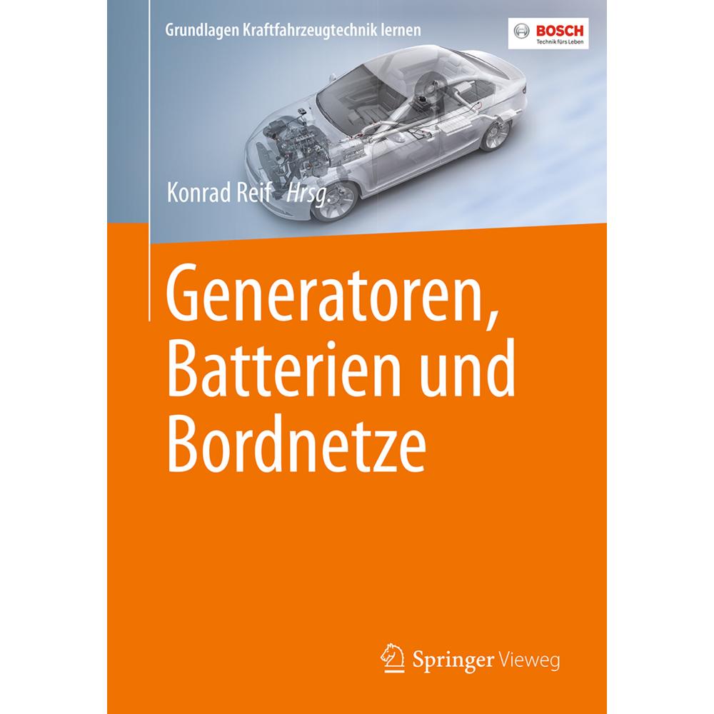 Generatoren, Batterien und Bordnetze, Fachbücher von Konrad Reif