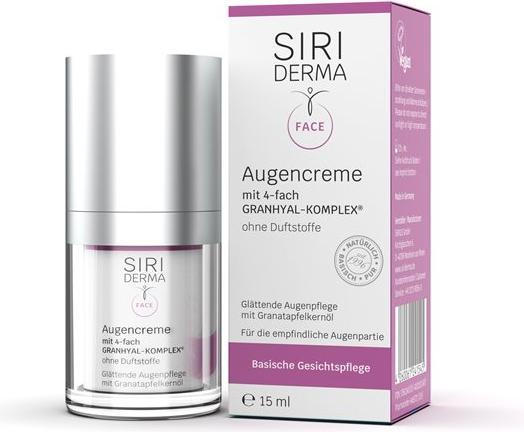 Produktbild Siriderma Augenfältchencreme ohne Duftstoffe (Augenpflege Gel, 15 ml)