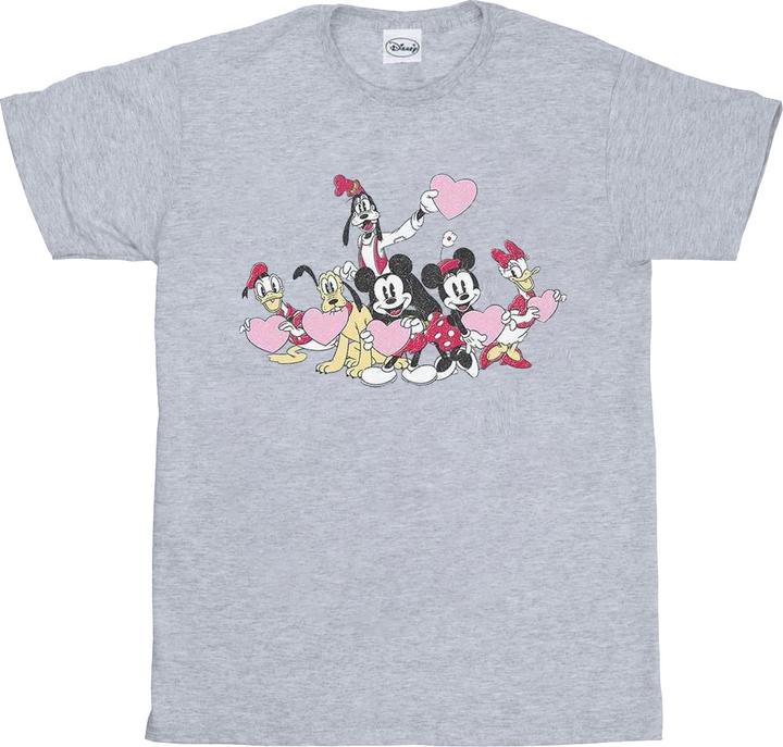 Immagine prodotto Disney Mickey Mouse Love Friends Maglietta Ampia Donna (L)